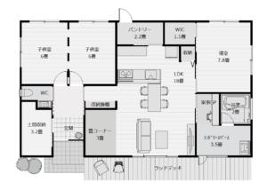 THE FACTORY　福岡の家具　図面サンプル